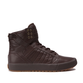 Supra Mens SKYTOP CW Demitasse/demitasse/Gum High Top Shoes | CA-20458